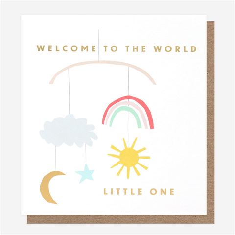 Beautiful New Baby Greeting Card