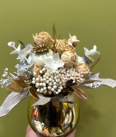 Mini Christmas / dried posy