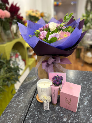 Wild Plum Bouquet +Gifts