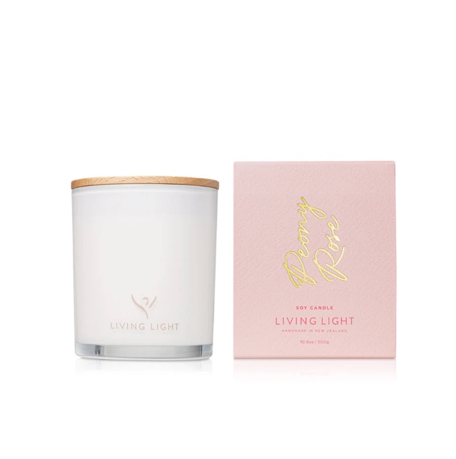 Peony Rose soy Candle